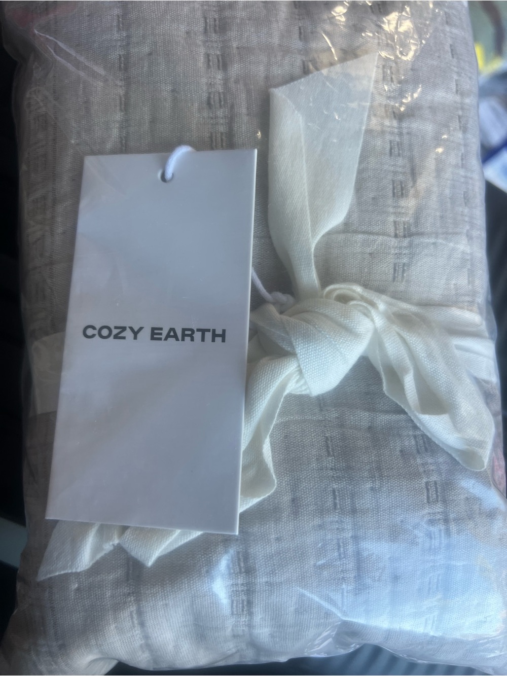 Cozy earth BAJA  Matelasse EURO SHAm